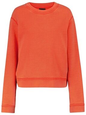 RTA | Emilia Cotton Jersey Crewneck Sweatshirt Small